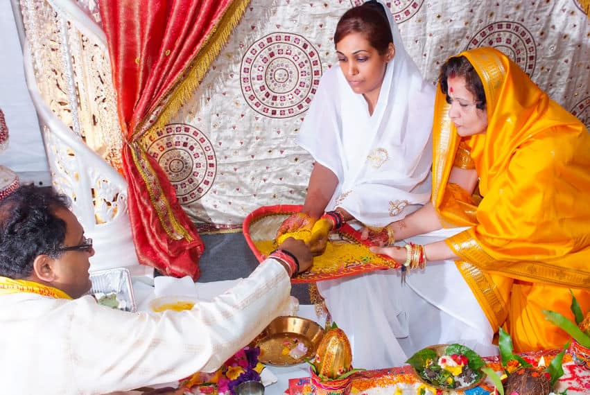 Indian weddings ceremony art