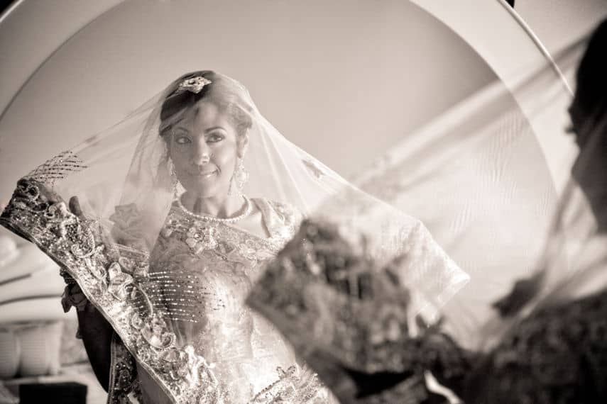 Amazing black and white Indian photos of the wedding day