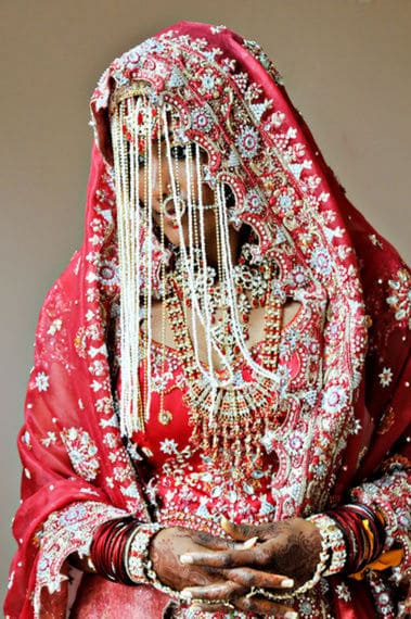 Indian Saree with crystals