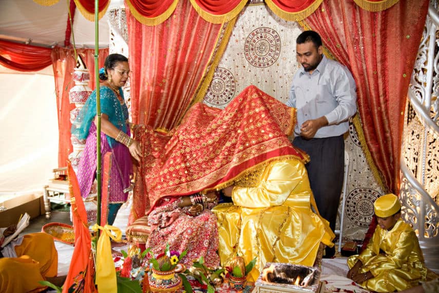 Ceremonies for Indian weddings