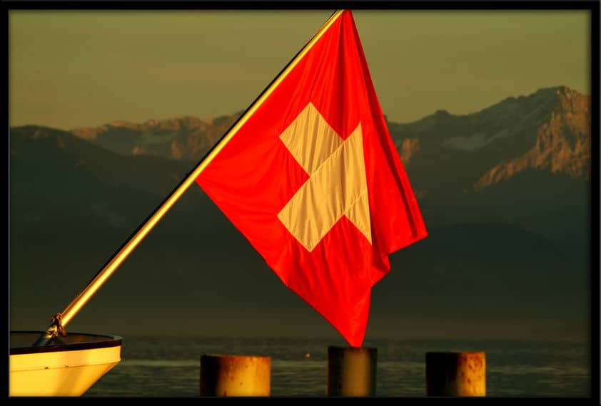The colors of Switzerland