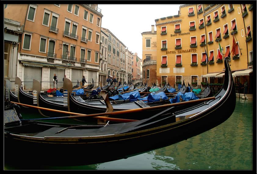 The boat tours of Venice Italy