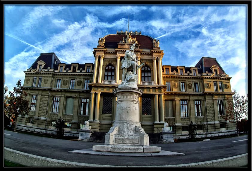 The court house of Switzerland