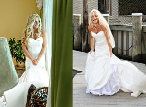 Brides laughing moments
