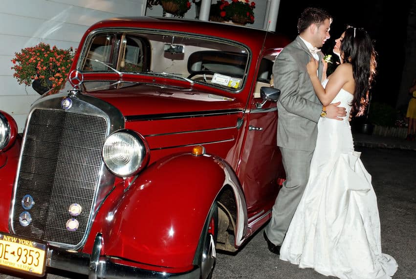 Weddings and luxury cars for the bride and groom